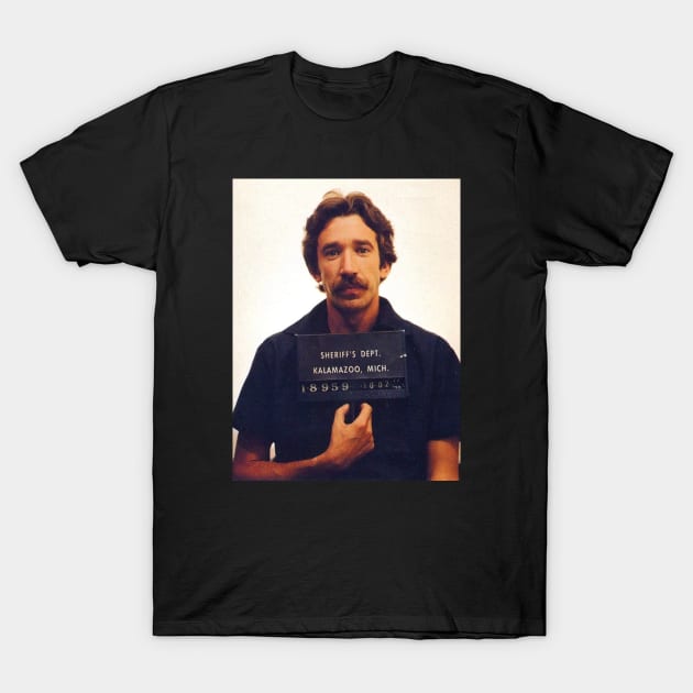 Tim Allen: Snowman (Mugshot shirt) T-Shirt by BackOnMyBSDesigns